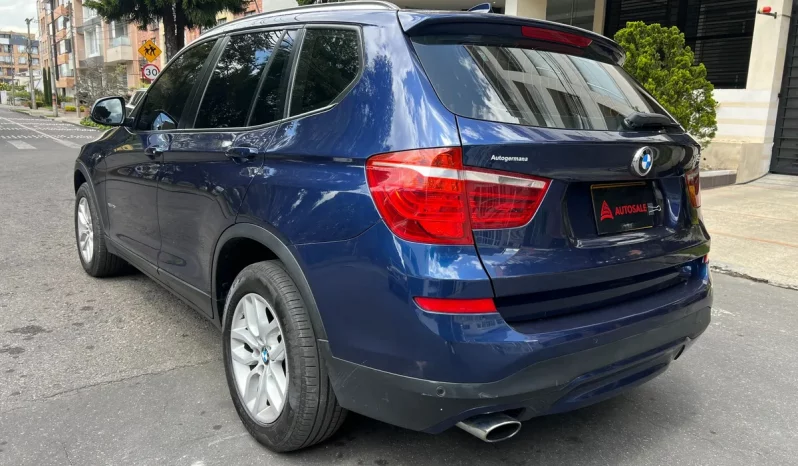 
								BMW X3 2.0 F25 Xdrive20i completo									