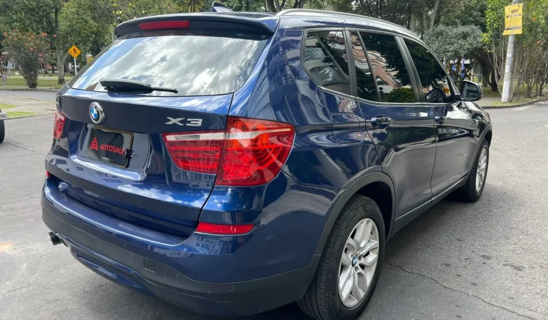 
								BMW X3 2.0 F25 Xdrive20i completo									