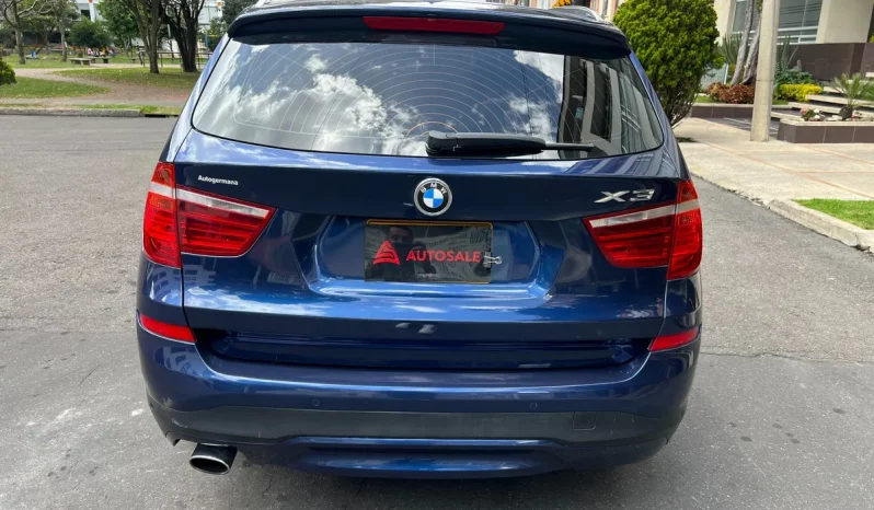 
								BMW X3 2.0 F25 Xdrive20i completo									